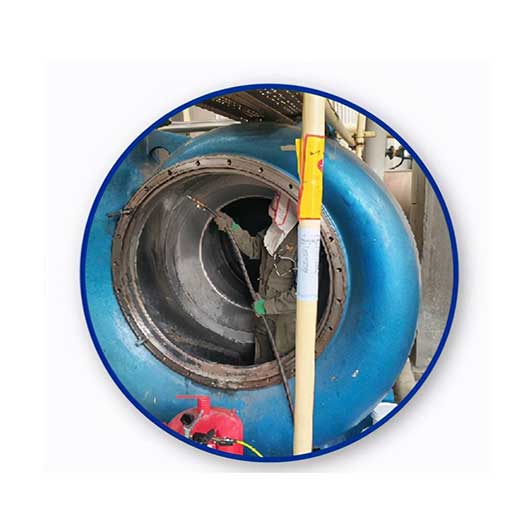 如何快速修復脫硫泵的腐蝕損壞